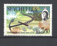 SEYCHELLES 1970 The 200th Anniversary Of First Settlement, St. Anne Island  MNH - Seychellen (...-1976)
