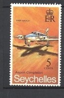 SEYCHELLES    1971 Airport Completion USED AIPLANES - Seychellen (...-1976)