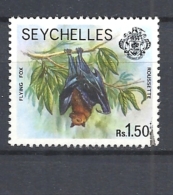 SEYCHELLES   1977 Marine Life      USED Pteropus Seychellensis - Seychelles (...-1976)