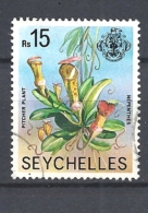 SEYCHELLES   1977 Marine Life      USED PITCHER PLANT Nepenthes Sp. - Seychelles (...-1976)