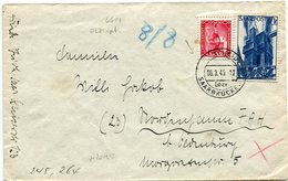 VR 83 Sarre Lettre Du 6.8.49 De Scheid U¨Saarbrucken - Covers & Documents