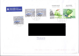 SUISSE SWITZERLAND 2016 Europa Think Green Ecology Basel Bale To FRANCE Cover Brief - Storia Postale