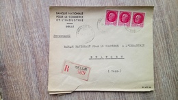 Lettre ✉ Courrier Recommandé Delle - Other & Unclassified