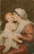 Arts - Peintures & Tableaux - Femmes - Femme - Religions - Christianisme - Madone - Dänische Kunst - N. Sichel - Madonna - Paintings