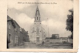 79....DEUX SEVRES.....BRIE PAR ST JOUIN DE MARNES...LA PLACE - Otros & Sin Clasificación