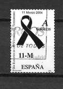 LOTE 1172  ///  ESPAÑA  AÑO 2001  11 M  DIA DE LAS VICTIMAS DEL TERRORISMO - TARIFA A - Usati