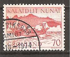 Grönland 1972 // Michel 82 O - Used Stamps