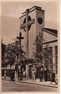 AK Rathenow - Lutherkirche - Kirchgänger - Ca. 1950 (27098) - Rathenow