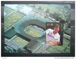 St.Vincent  1988 Tennis  ** MNH # Ivan Lendl - Tennis