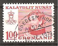 Grönland 1977 // Michel 101 O - Oblitérés