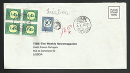Portugal Lettre 1980 Timbre-taxe Port Dû Postage Due Cover - Lettres & Documents