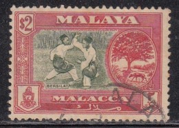 $2 Used Malacca 1960, Malaysia / Malaya /, Bersilat, Martial Art, Sport - Malacca