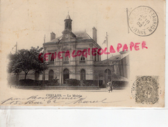 77 - CHELLES - LA MAIRIE  CARTE PRECURSEUR 1902 - Chelles