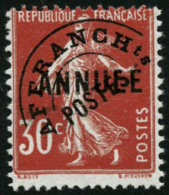 N°58-CI1 30c Rouge - TB - Lehrkurse