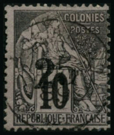 N°9 25 Sur 10c Noir S/lilas, Signé Calves, Brun Et Roumet, RARE - TB - Sonstige & Ohne Zuordnung