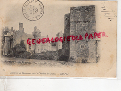 50 - COUTANCES - LE CHATEAU DE GRATOT   - CARTE PRECURSEUR 1902 - Coutances