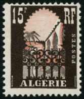 N°335 1956 15F Non émis, Type Cour Mauresque Du Musée Bardo, Quelques Ex Ont échappé &ag - Sonstige & Ohne Zuordnung