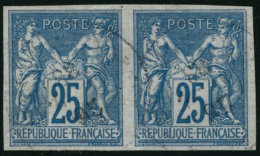 N°35 25c Bleu Paire - TB - Sonstige & Ohne Zuordnung