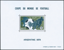 N°10 Le Bloc De La Coupe Du Monde De Foot Argentine 78 - TB - Andere & Zonder Classificatie