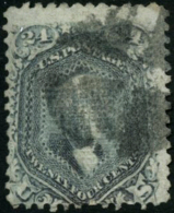 N°24a Violet Gris Avec Grille - B - America (Other)
