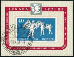 N°14 Le Bloc  Lunaba 1951 - TB - Sonstige & Ohne Zuordnung