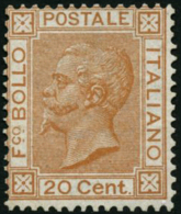 N°24 20c Orange, Signé Brun - TB - Ohne Zuordnung