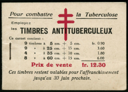 N°267/70 Le Carnet Antituberculeux - TB - Andere & Zonder Classificatie