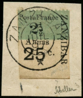 N°37Aa 21/2 Vert-pâle (type III) Signé Scheller  - TB - Sonstige & Ohne Zuordnung