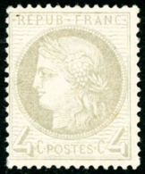 N°52 4c Gris - TB - 1871-1875 Ceres