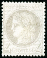 N°52 4c Gris - TB - 1871-1875 Ceres