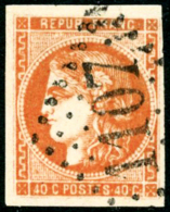 N°48a 40c Orange Vif - TB - 1870 Ausgabe Bordeaux