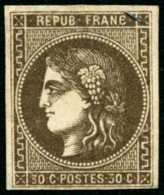 N°47 30c Brun - TB - 1870 Ausgabe Bordeaux