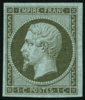 N°11 1c Olive - TB - 1853-1860 Napoléon III.