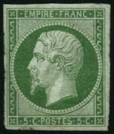 N°12 5c Vert - TB - 1853-1860 Napoleon III