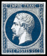 N°15c 25c Bleu, Réimp - TB - 1853-1860 Napoleon III