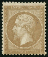 N°21 10c Bistre - B - 1862 Napoleon III