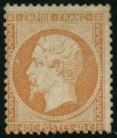 N°23 40c Orange - B - 1862 Napoleon III