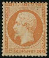 N°23 40c Orange, Quasi SC - TB - 1862 Napoleon III