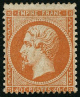 N°23b 40c Orange Vif, Quasi SC - TB - 1862 Napoleon III