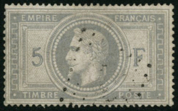 N°33 5F Empire, Signé Calves - TB - 1863-1870 Napoléon III. Laure