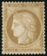 N°36 10c Bistre - TB - 1870 Beleg Van Parijs