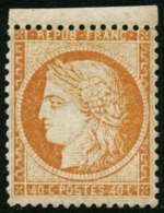 N°38 40c Orange - TB - 1870 Siege Of Paris