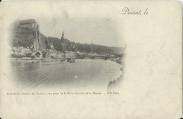 Dinant,   Le.... -   Arrivée Du Bateau De Namur   -   1898  Naar  Turnhout - Dinant