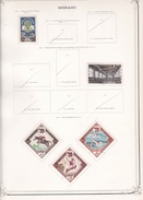 Monaco - Collection Vendue Page Par Page - Timbres Oblitérés / Neufs */** (avec Ou Sans Charnière) - B/TB - Oblitérés