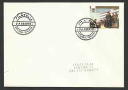 Portugal Cachet Commémoratif Journée Portes Ouvertes Service Philatelique De La Poste 2016 Event Pmk Philatelic Open Day - Postal Logo & Postmarks