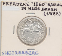 @Y@    "Heerenberg  "t Peerdeke 1988  Naslag 1560  In Hun Eigen Munthuis.        (4546) - Souvenir-Medaille (elongated Coins)