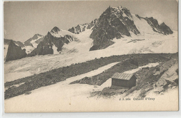 Suisse Valais - Cabane D'orny Cachet Dos Hotel Simond Facot Mer De Glace Ed Julien Frères Genève - Autres & Non Classés