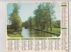 - CALENDRIER PTT Année 1976 - Grand Format : 1971-80