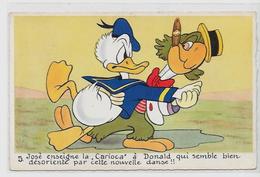 CPA Carte Ancienne 9X14 Walt DISNEY Donald Superluxe - Andere & Zonder Classificatie