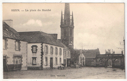 29 - SIZUN - La Place Du Marché - Sizun